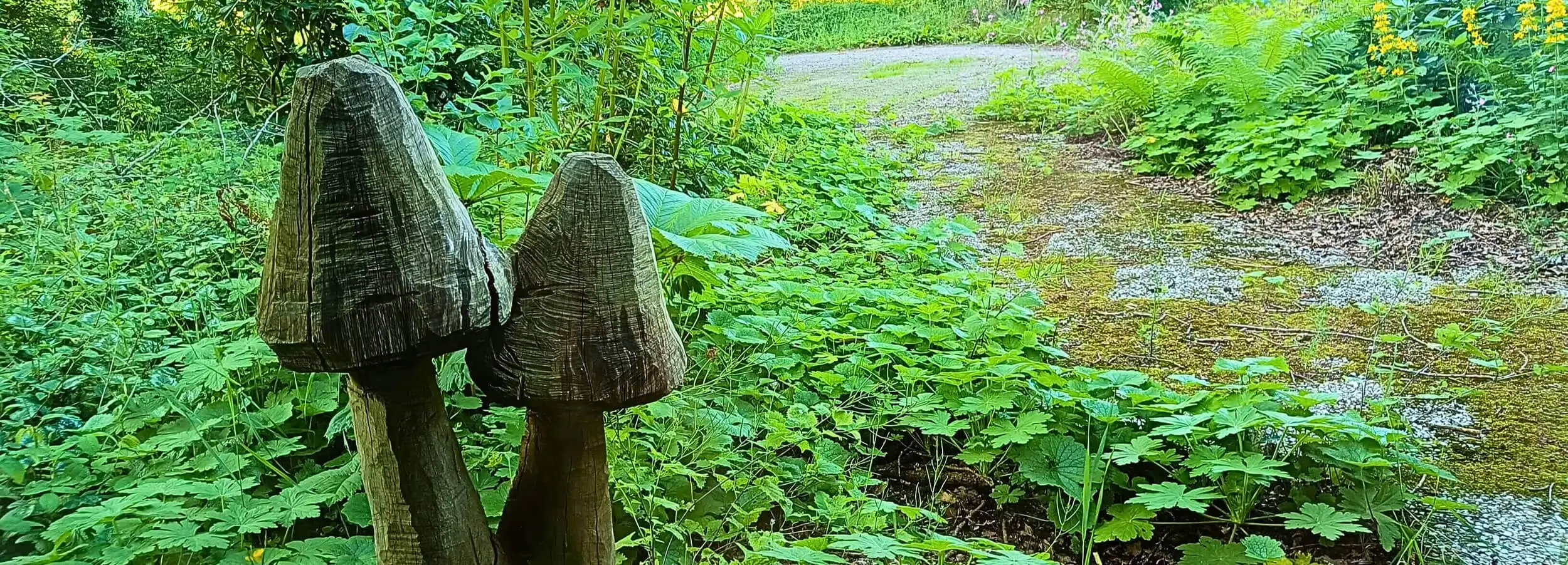 Mushroom sculpture